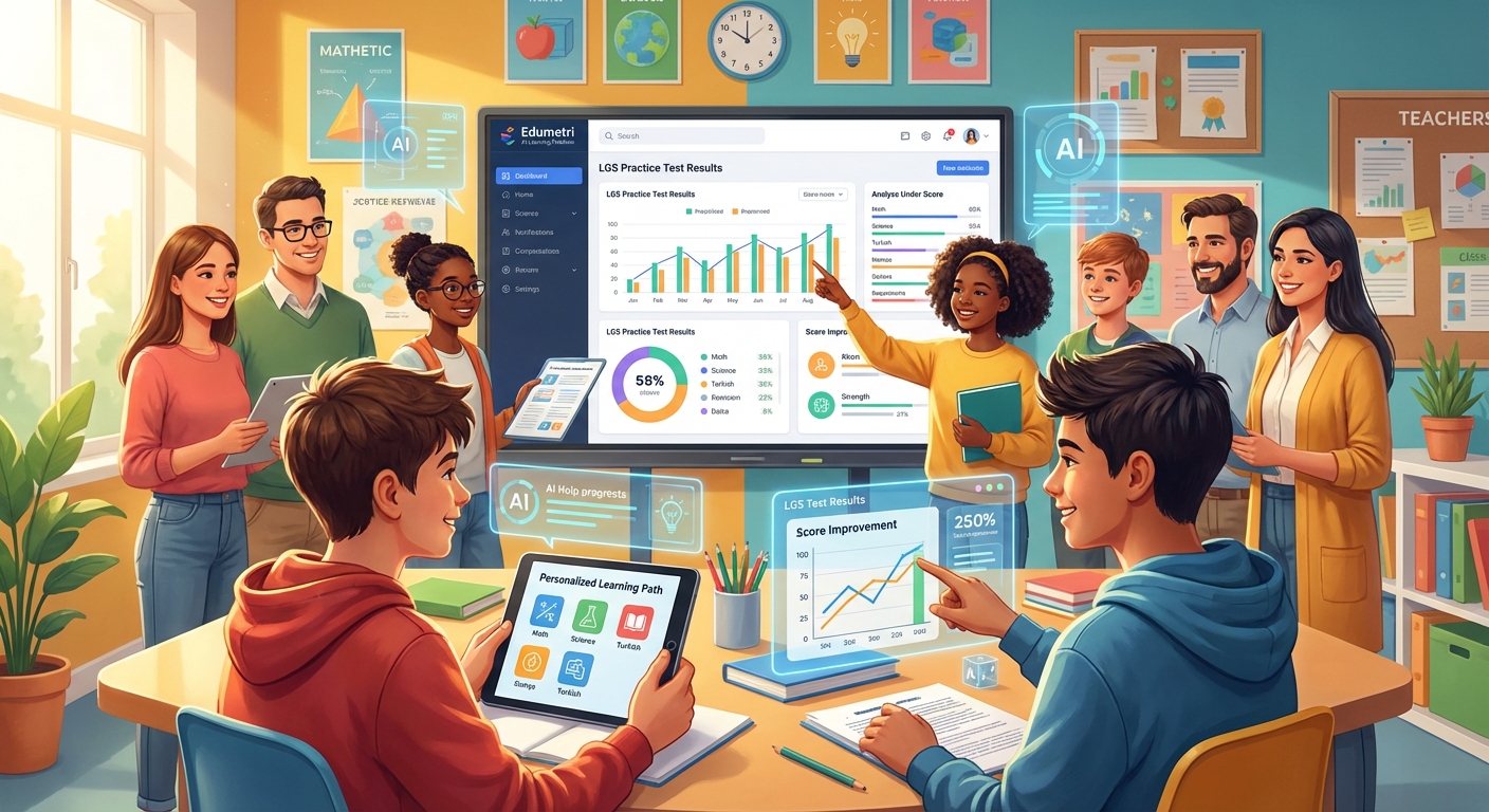 LGS'de Zirveye Uçuran Deneme Analizi: Edumetri ile Netlerini Artır!
